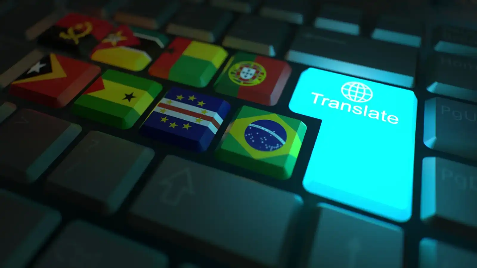 Translation keyboard