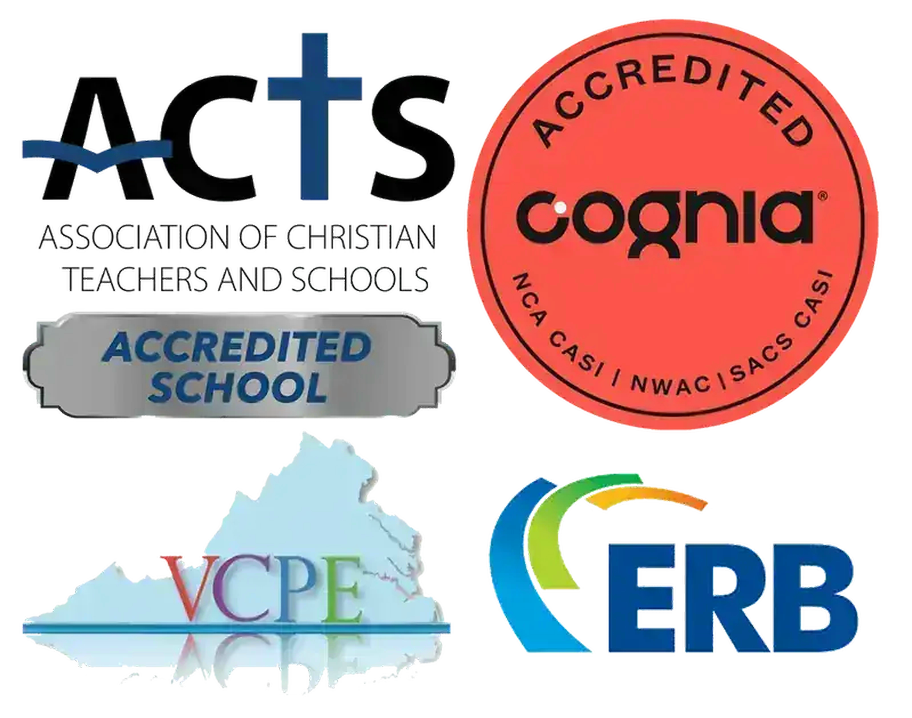 Accreditation logos