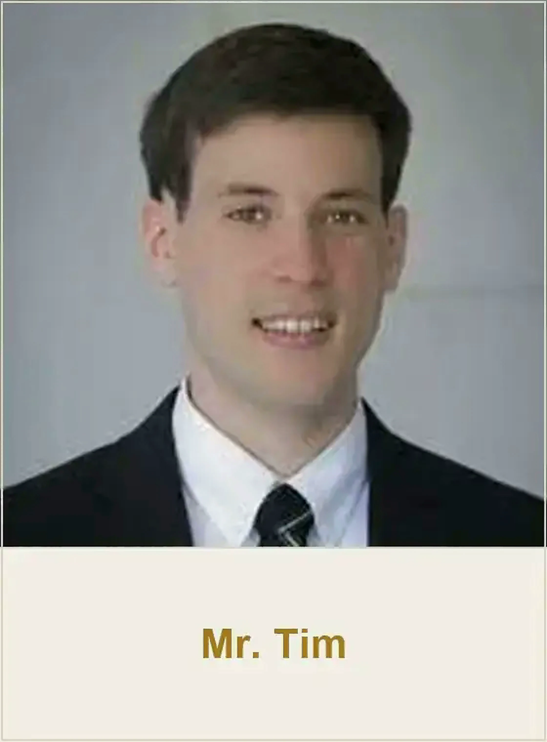 Faculty profile card