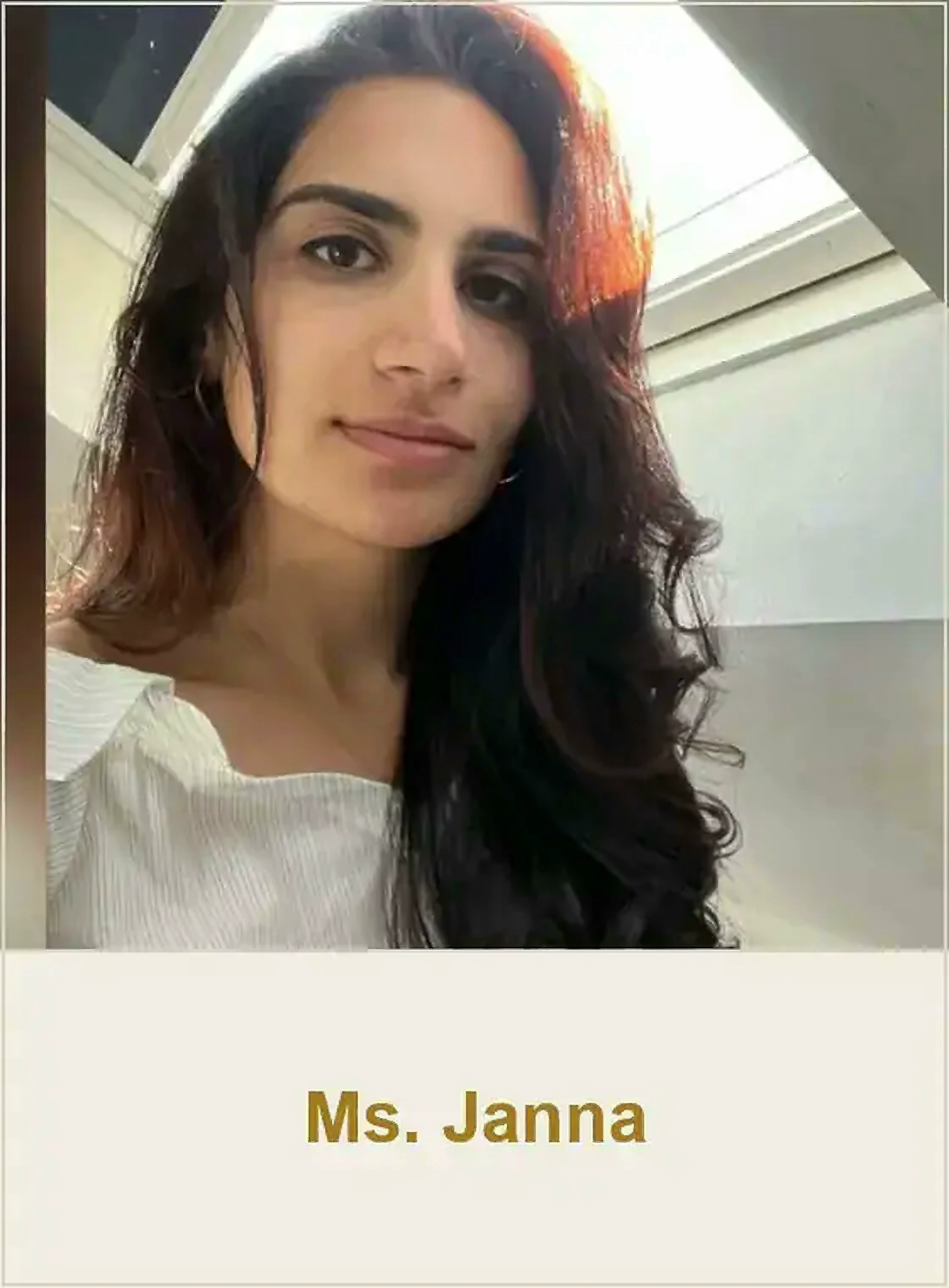 Faculty profile card