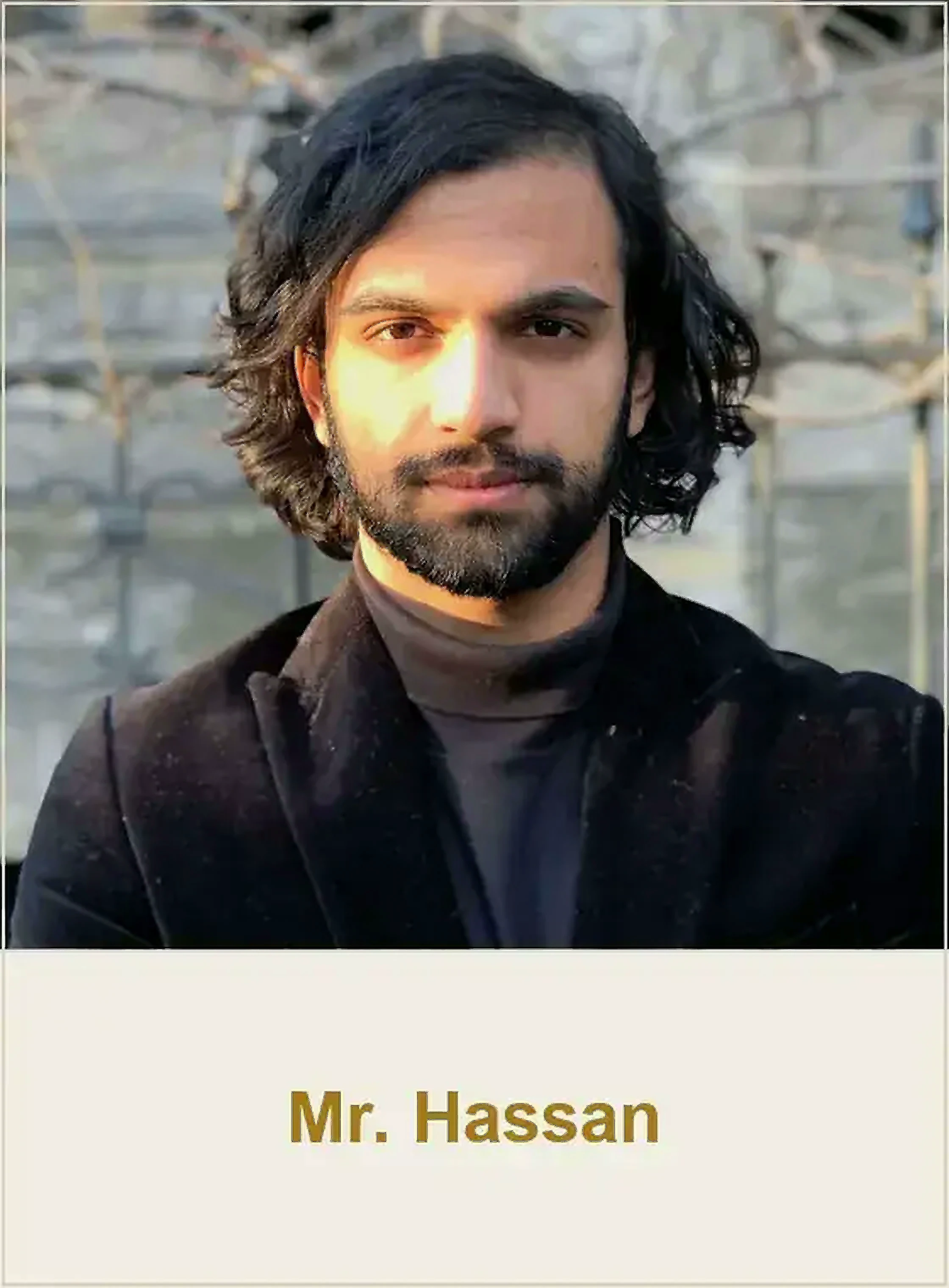 Faculty profile card