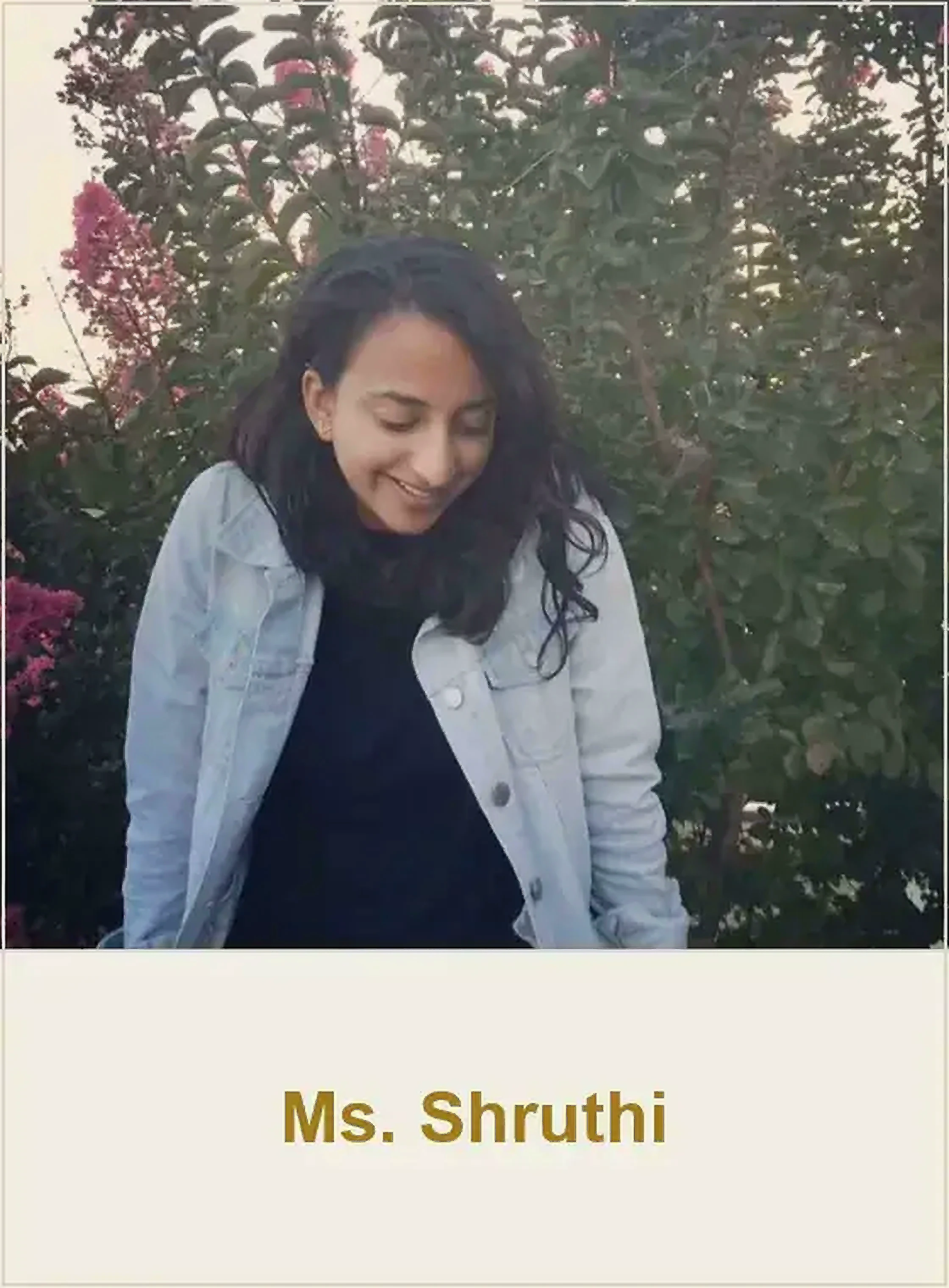 Faculty profile card