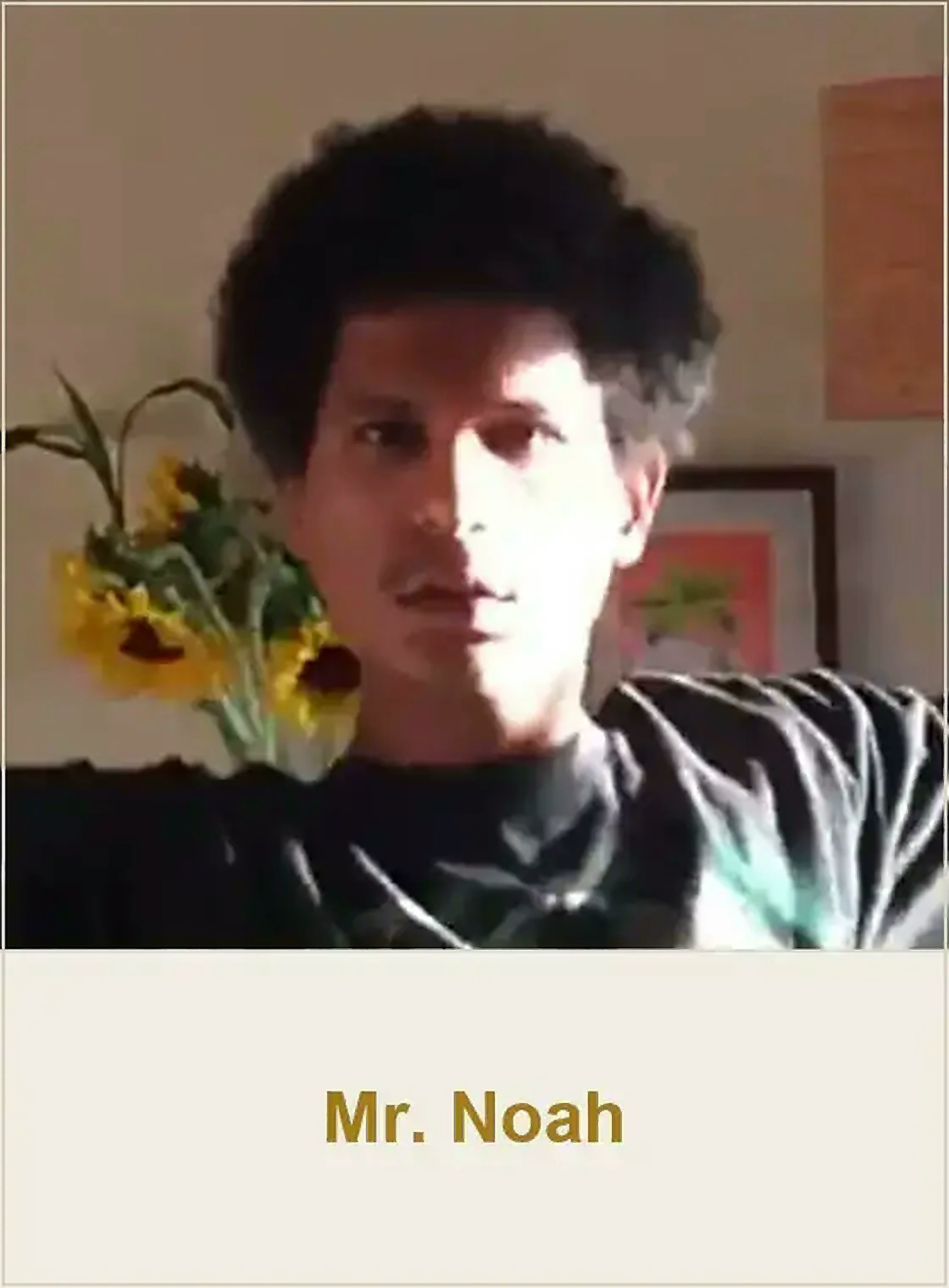 Faculty profile card