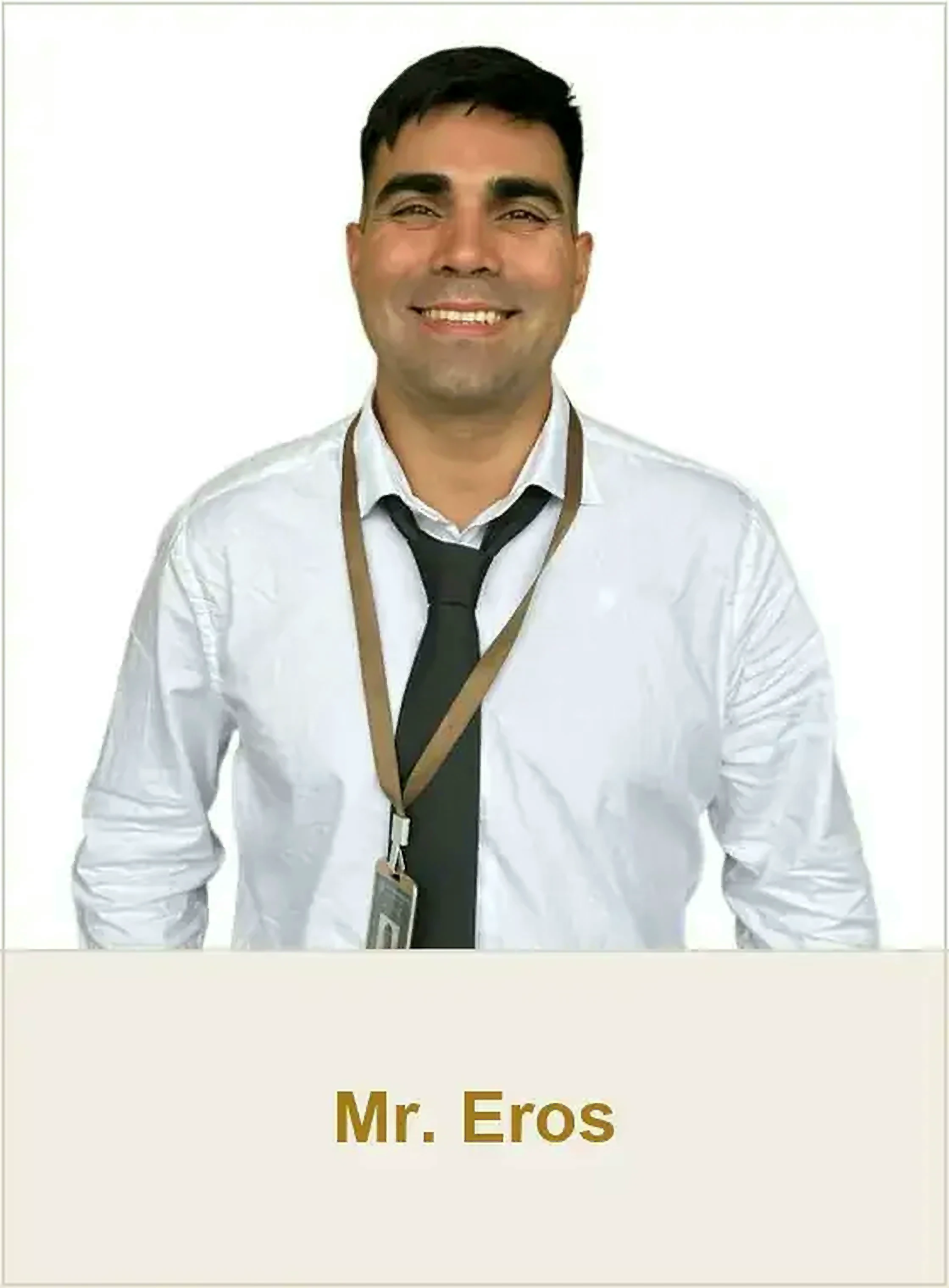 Faculty profile card